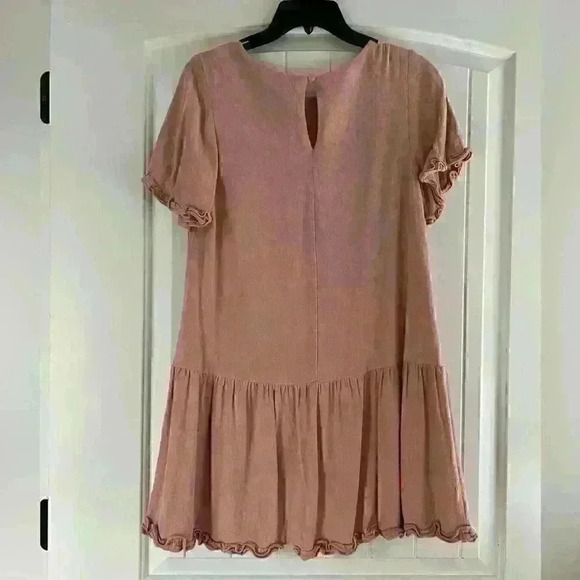 Altar’d State Size Small Babydoll dress Cotton/Linen - Picture 2 of 8